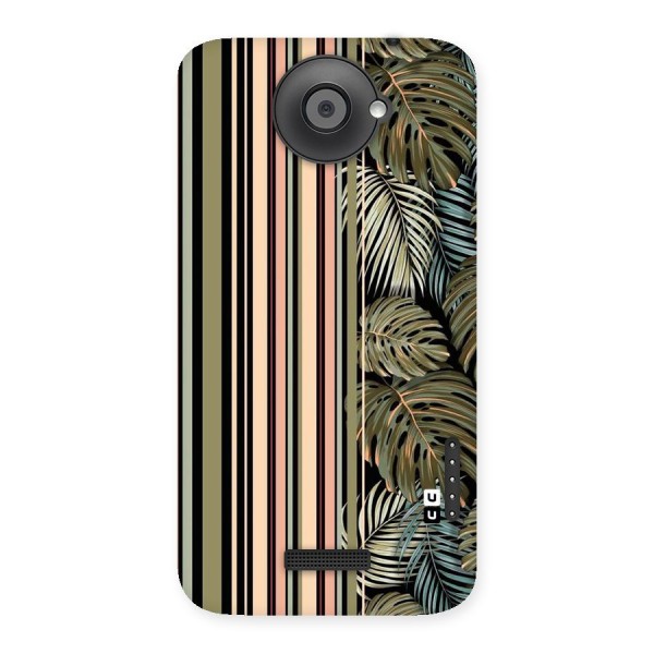 Visual Art Leafs Back Case for HTC One X