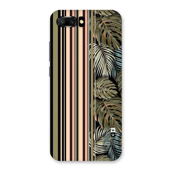 Visual Art Leafs Back Case for Honor 10