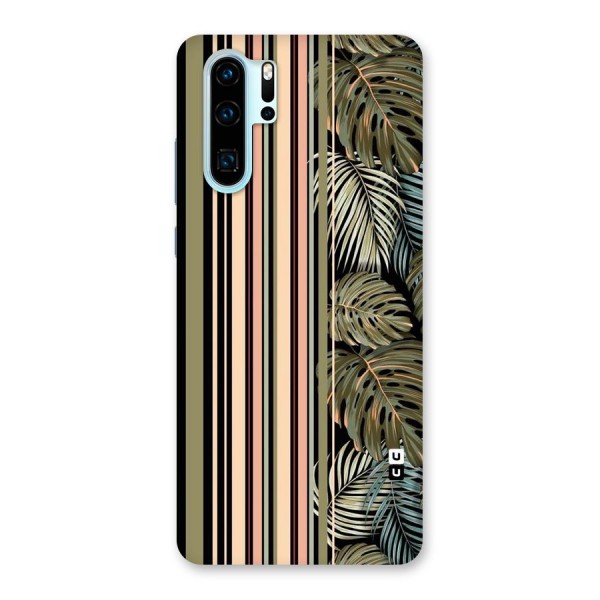 Visual Art Leafs Back Case for Huawei P30 Pro