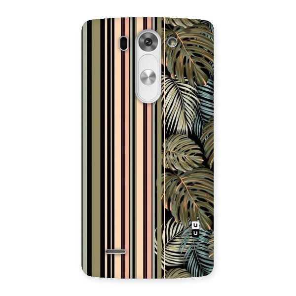 Visual Art Leafs Back Case for LG G3 Beat