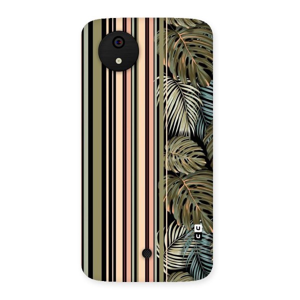 Visual Art Leafs Back Case for Micromax Canvas A1