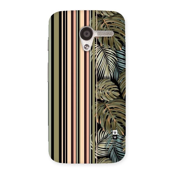 Visual Art Leafs Back Case for Moto X
