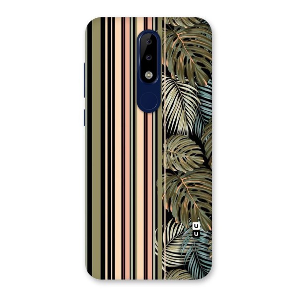 Visual Art Leafs Back Case for Nokia 5.1 Plus