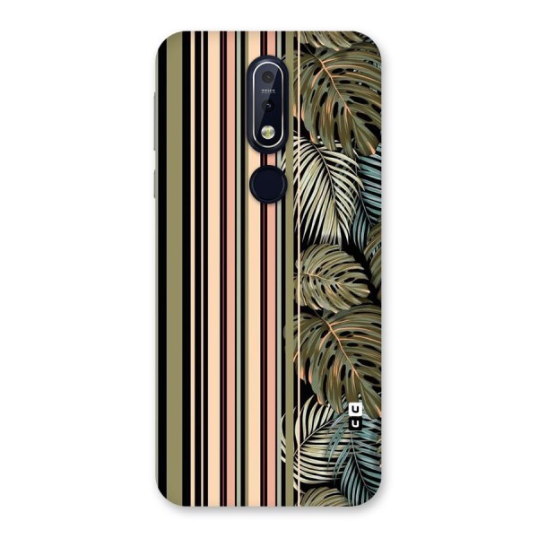 Visual Art Leafs Back Case for Nokia 7.1