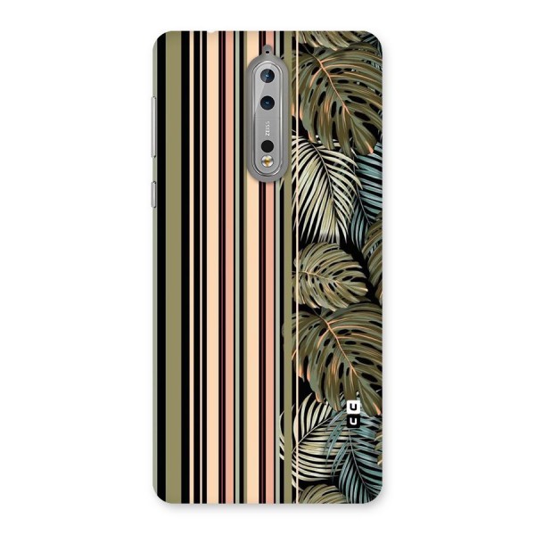 Visual Art Leafs Back Case for Nokia 8