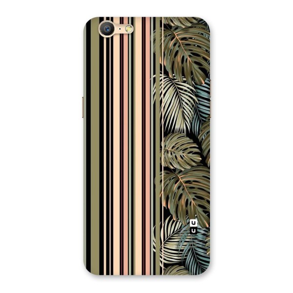 Visual Art Leafs Back Case for Oppo A39