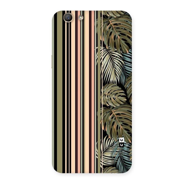 Visual Art Leafs Back Case for Oppo A59