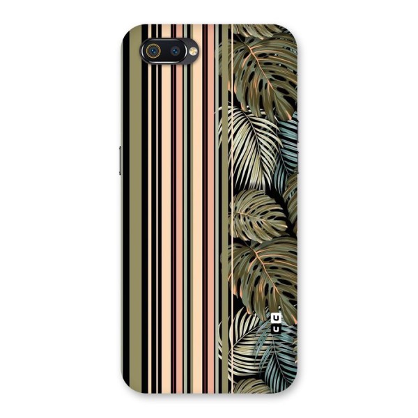 Visual Art Leafs Back Case for Realme C2