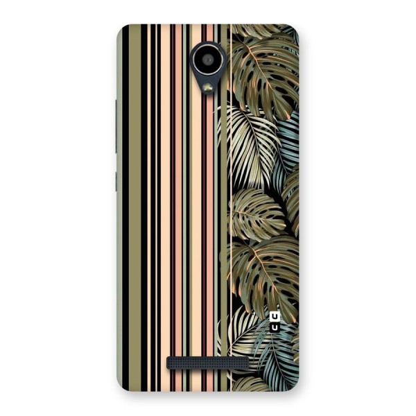 Visual Art Leafs Back Case for Redmi Note 2