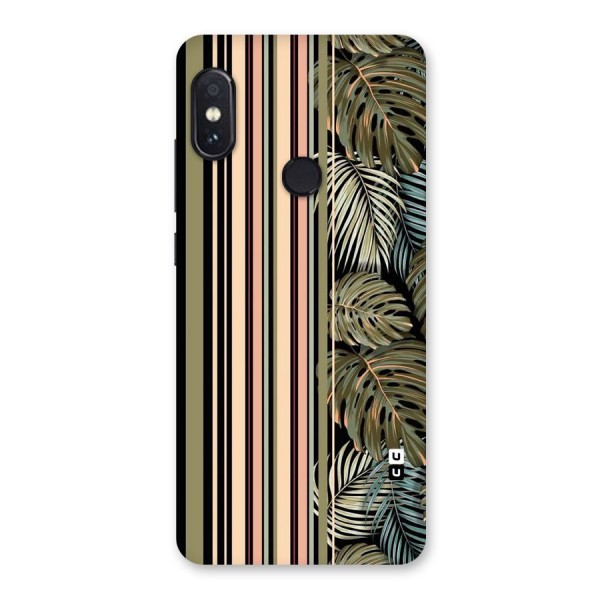 Visual Art Leafs Back Case for Redmi Note 5 Pro