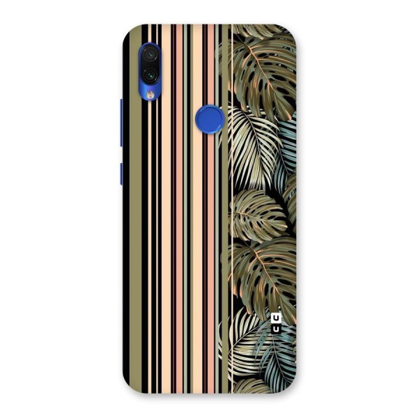 Visual Art Leafs Back Case for Redmi Note 7S