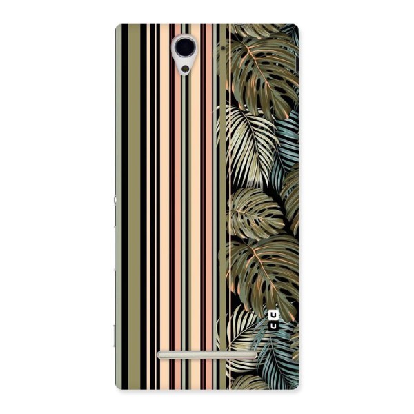 Visual Art Leafs Back Case for Sony Xperia C3