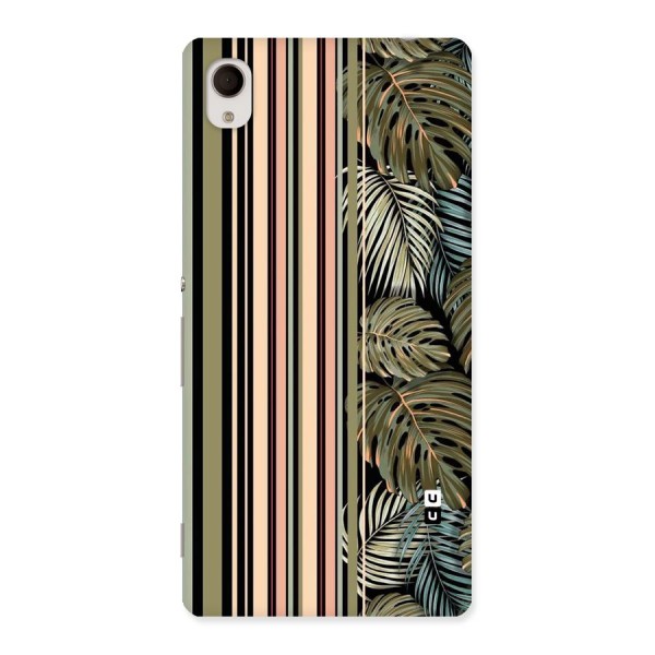 Visual Art Leafs Back Case for Sony Xperia M4