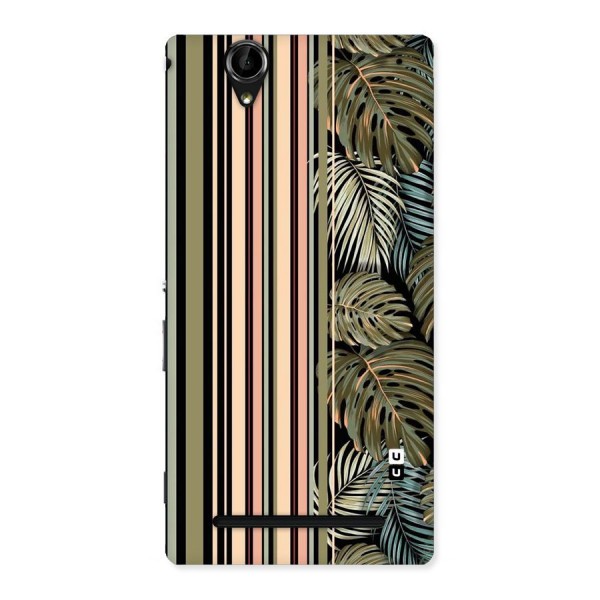 Visual Art Leafs Back Case for Sony Xperia T2