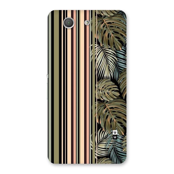 Visual Art Leafs Back Case for Xperia Z3 Compact