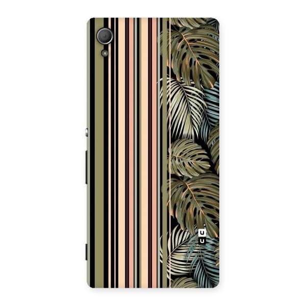 Visual Art Leafs Back Case for Xperia Z3 Plus