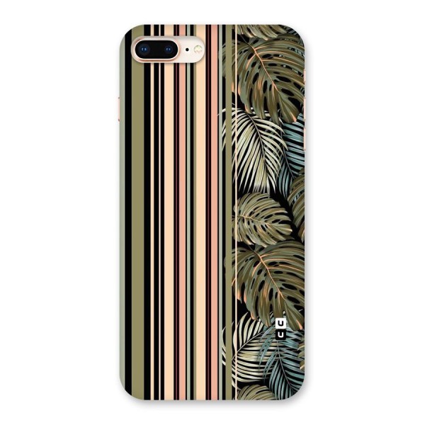 Visual Art Leafs Back Case for iPhone 8 Plus
