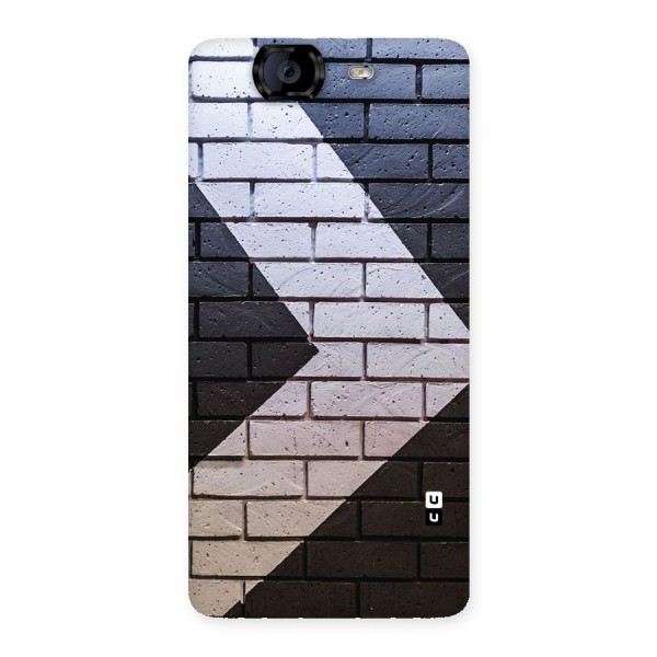 Wall Arrow Design Back Case for Canvas Knight A350