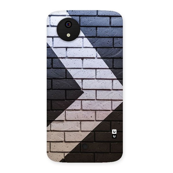 Wall Arrow Design Back Case for Micromax Canvas A1