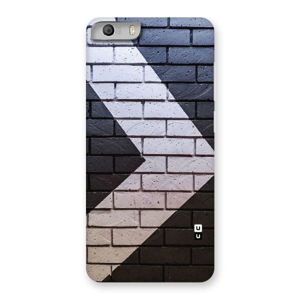 Wall Arrow Design Back Case for Micromax Canvas Knight 2