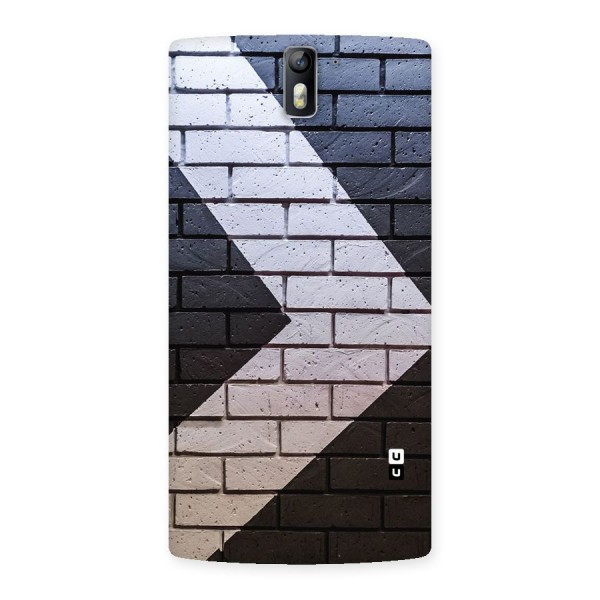 Wall Arrow Design Back Case for One Plus One