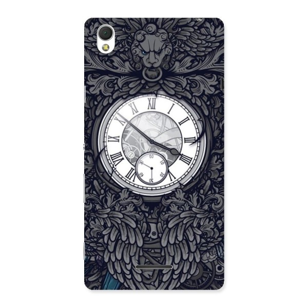 Wall Clock Back Case for Sony Xperia T3