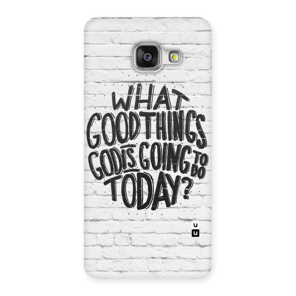 Wall Good Back Case for Galaxy A3 2016