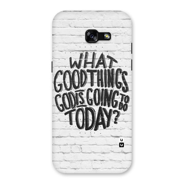 Wall Good Back Case for Galaxy A5 2017