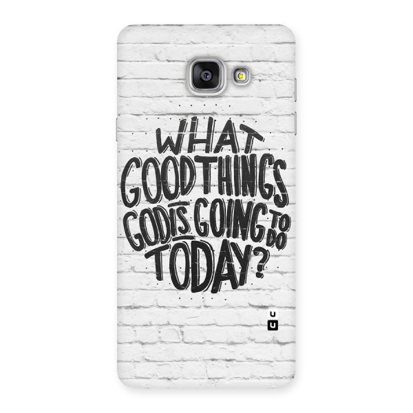Wall Good Back Case for Galaxy A7 2016