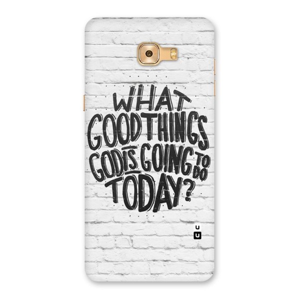 Wall Good Back Case for Galaxy C9 Pro