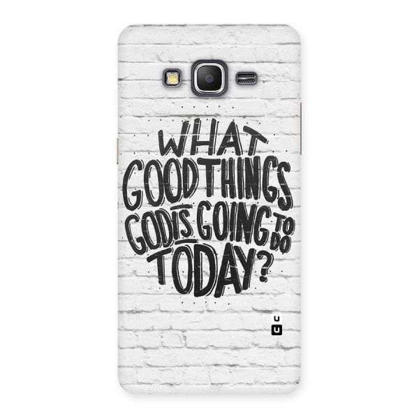 Wall Good Back Case for Galaxy Grand Prime