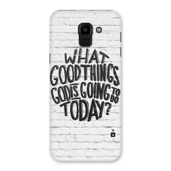 Wall Good Back Case for Galaxy J6