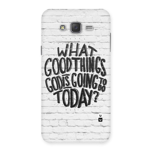 Wall Good Back Case for Galaxy J7