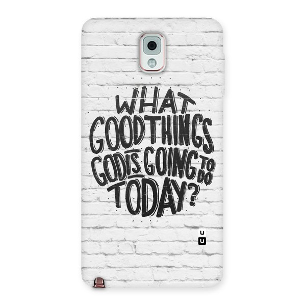 Wall Good Back Case for Galaxy Note 3
