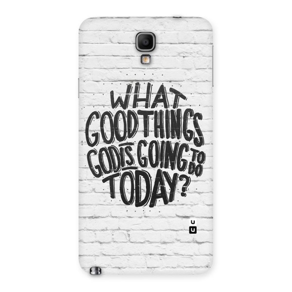 Wall Good Back Case for Galaxy Note 3 Neo