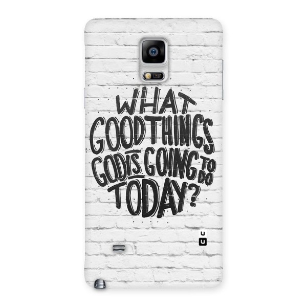 Wall Good Back Case for Galaxy Note 4