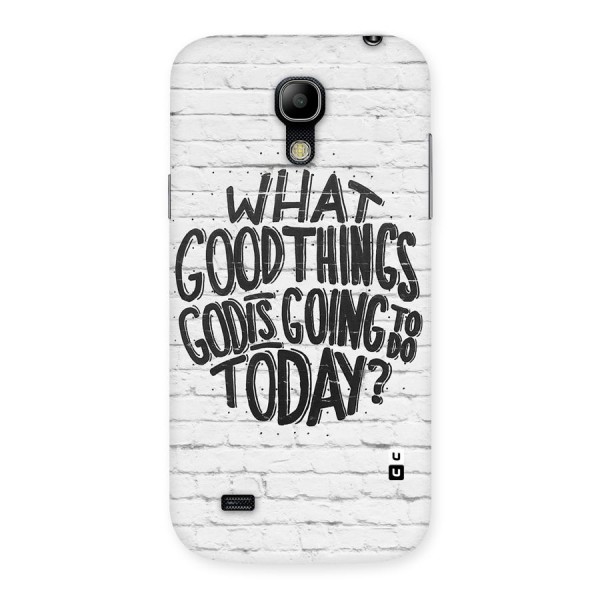 Wall Good Back Case for Galaxy S4 Mini