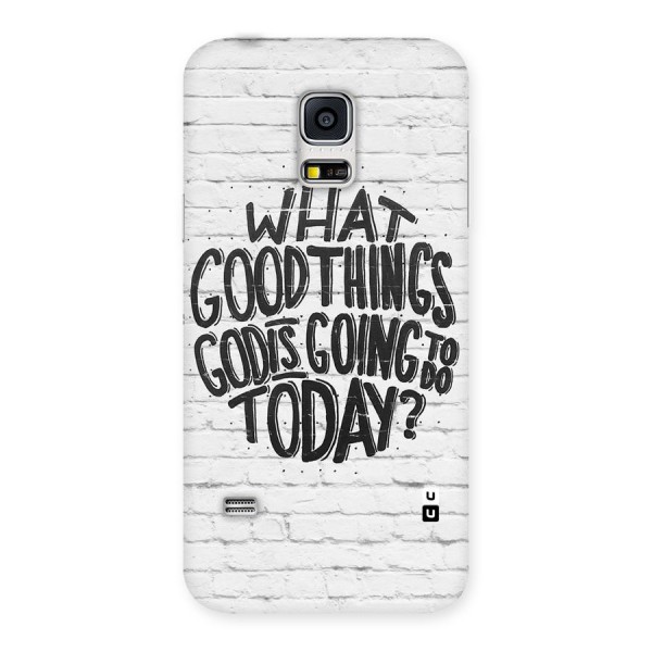 Wall Good Back Case for Galaxy S5 Mini