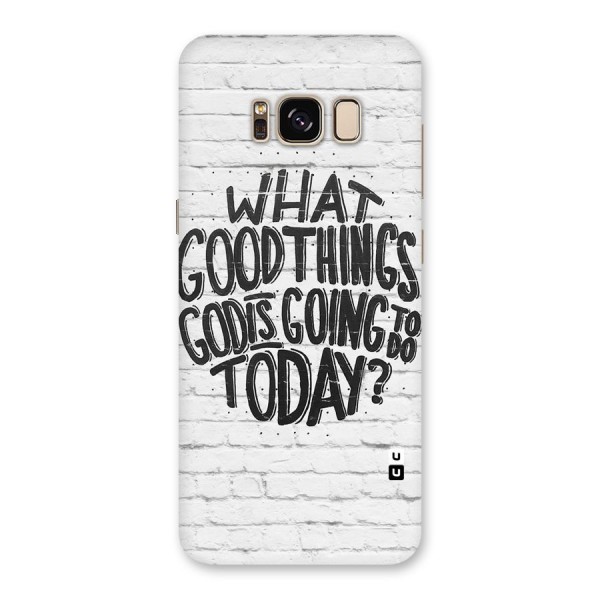 Wall Good Back Case for Galaxy S8