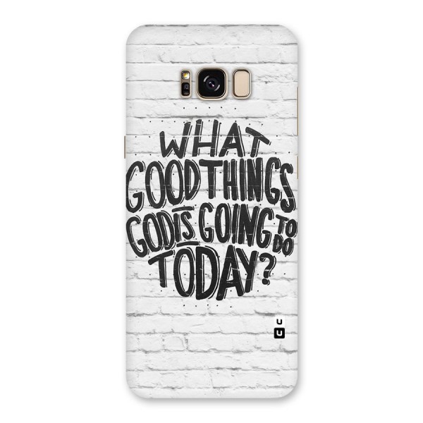 Wall Good Back Case for Galaxy S8 Plus