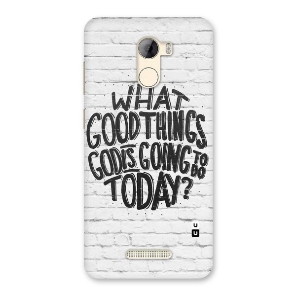 Wall Good Back Case for Gionee A1 LIte