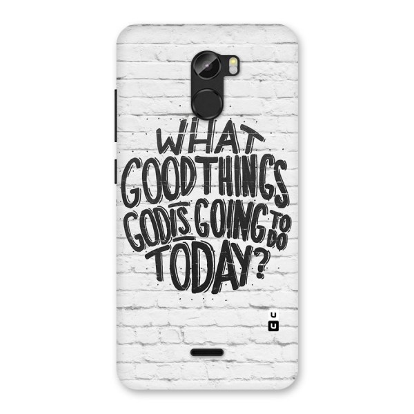 Wall Good Back Case for Gionee X1