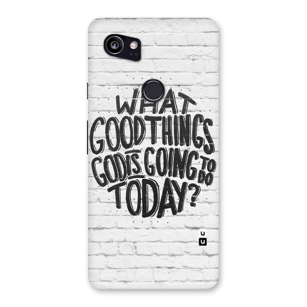 Wall Good Back Case for Google Pixel 2 XL