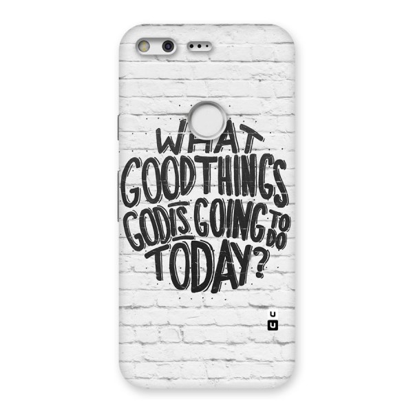 Wall Good Back Case for Google Pixel XL