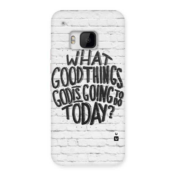 Wall Good Back Case for HTC One M9