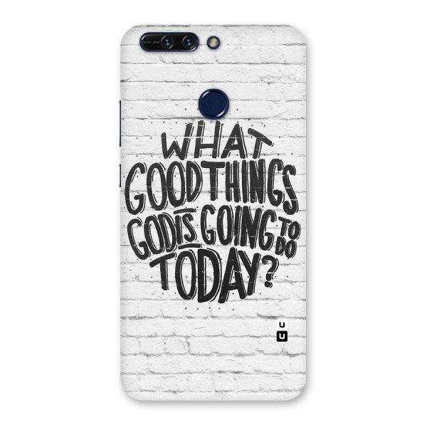 Wall Good Back Case for Honor 8 Pro
