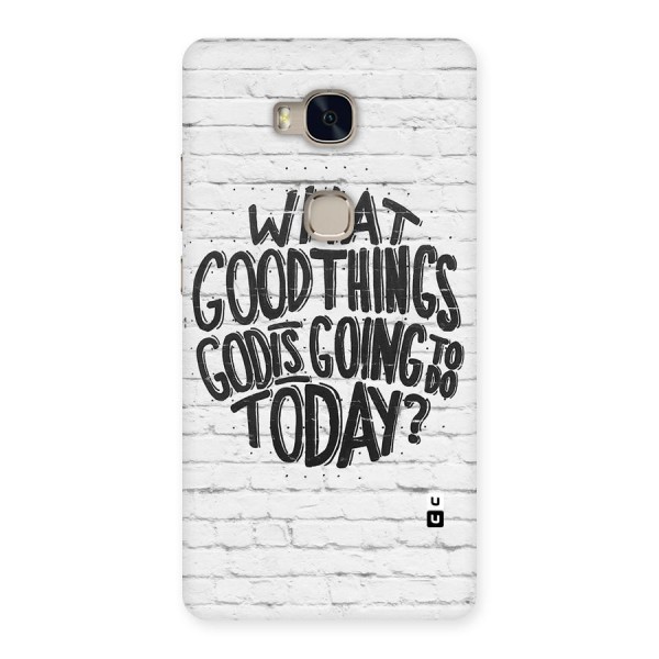 Wall Good Back Case for Huawei Honor 5X