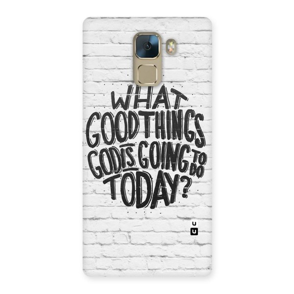 Wall Good Back Case for Huawei Honor 7