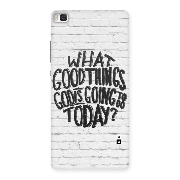 Wall Good Back Case for Huawei P8
