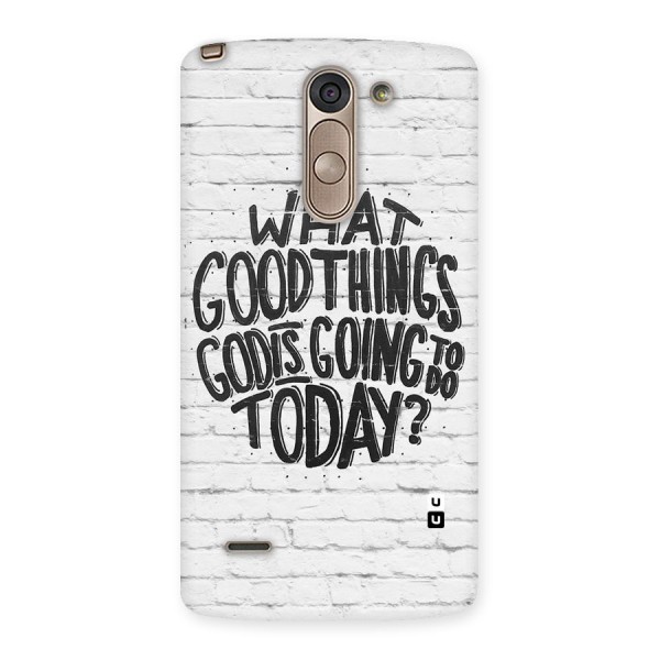 Wall Good Back Case for LG G3 Stylus
